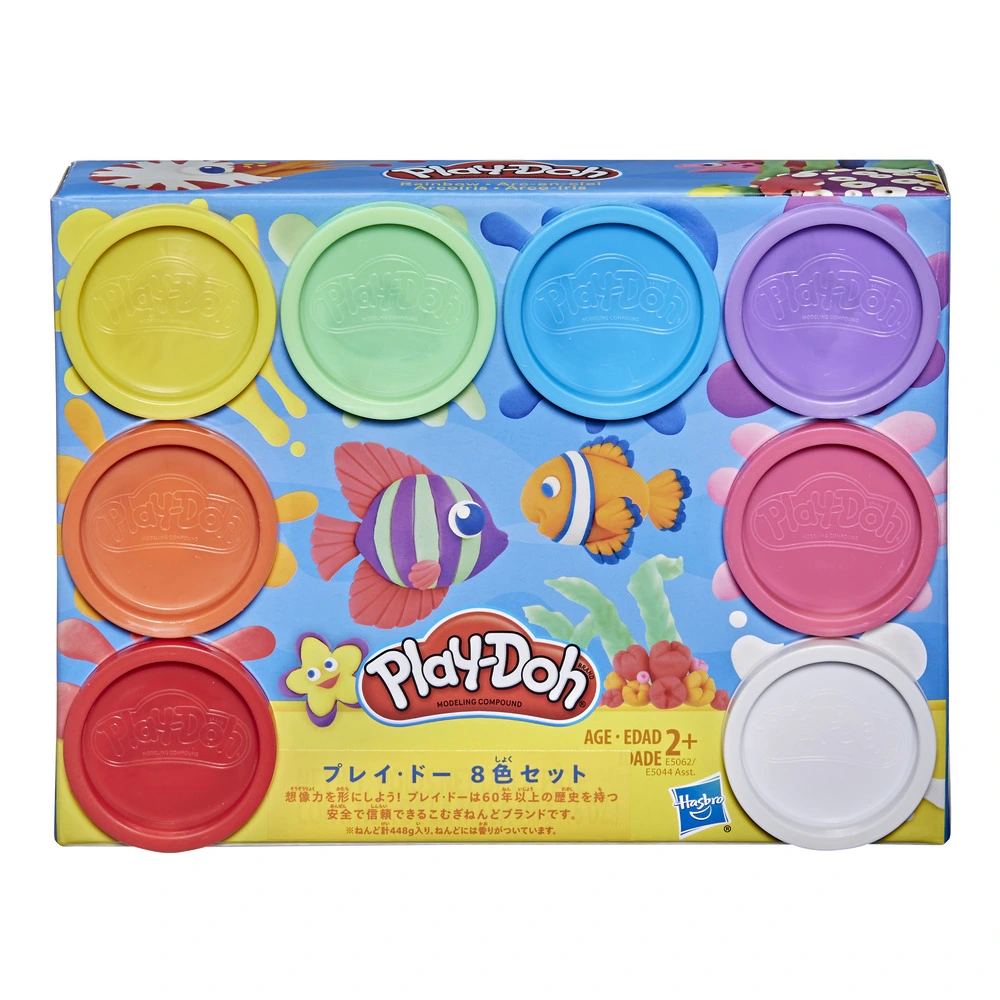 Se Play-Doh 8-Pak Rainbow hos Legekæden