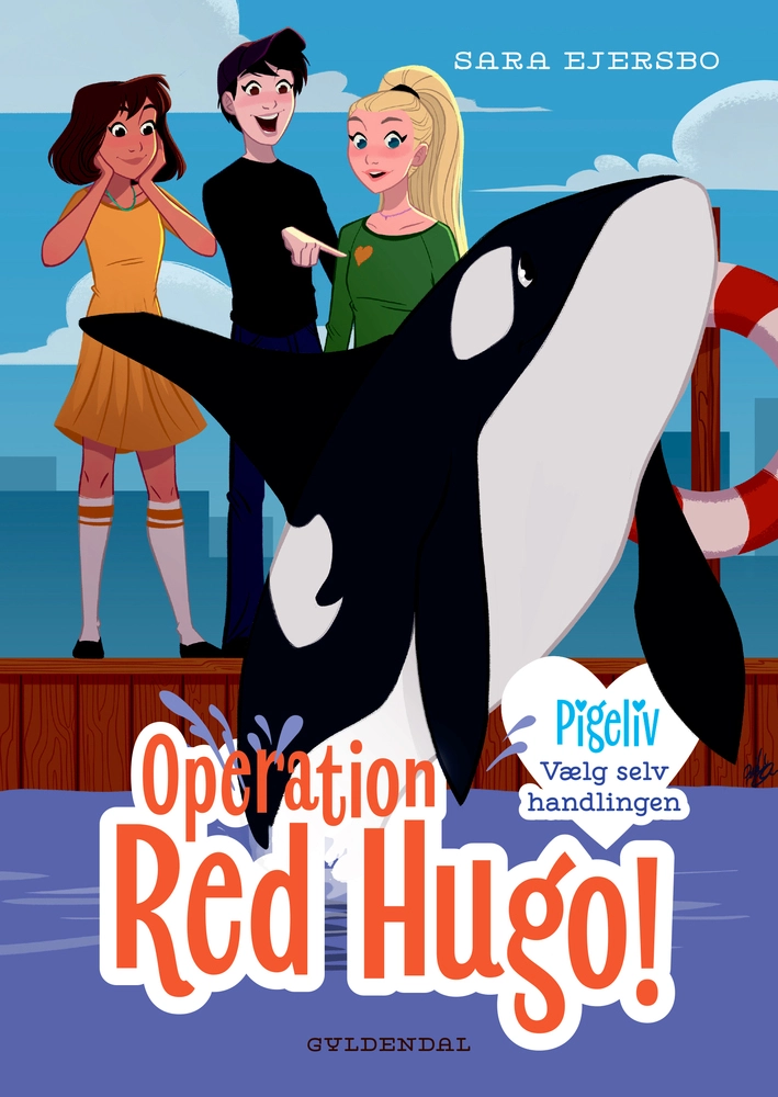 Se Operation Red Hugo! - Vælg selv handlingen - Pigeliv - Indbundet hos Legekæden