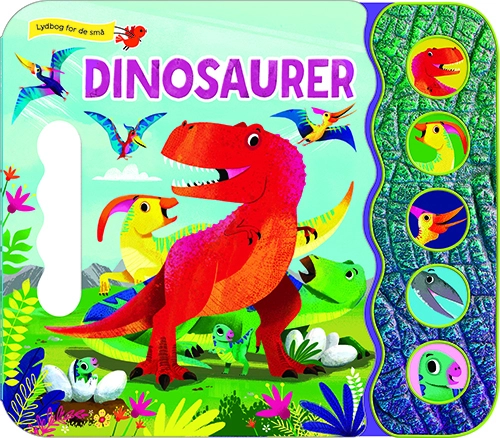 Billede af Lydbog for de små - Dinosaurer (med 5 larmende lyde) hos Legekæden