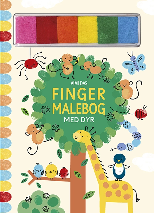 Alvildas fingermalebog med dyr