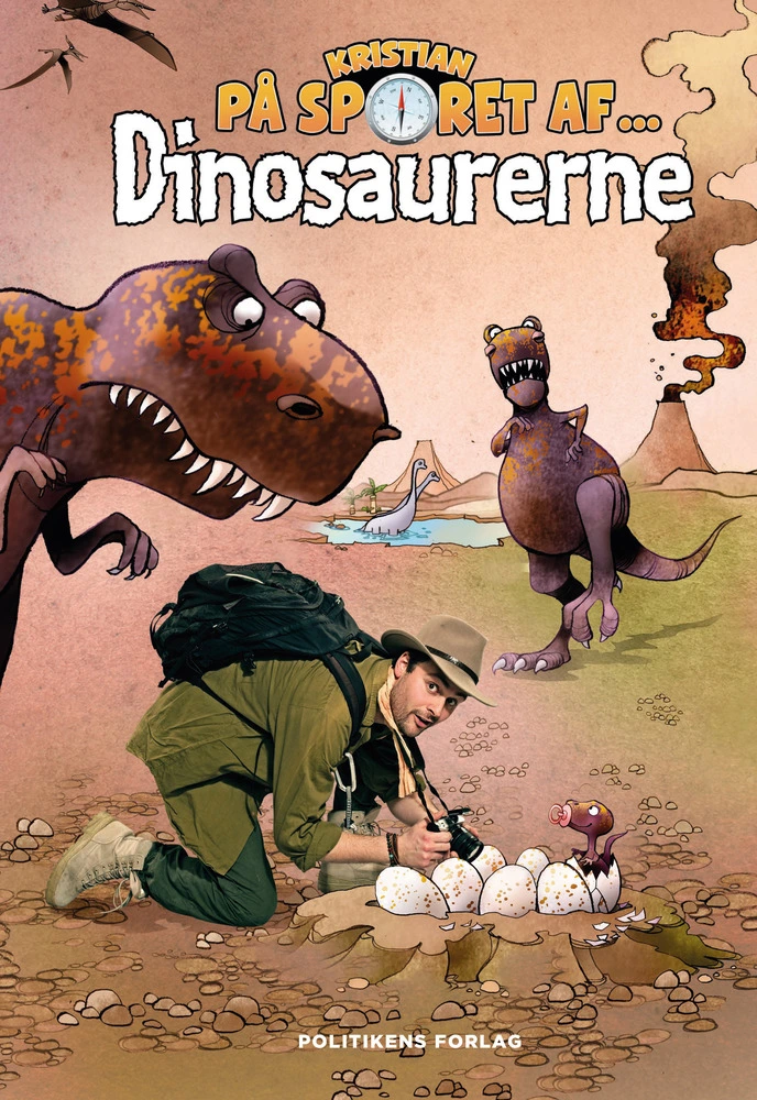Billede af Kristian på sporet af dinosaurerne
