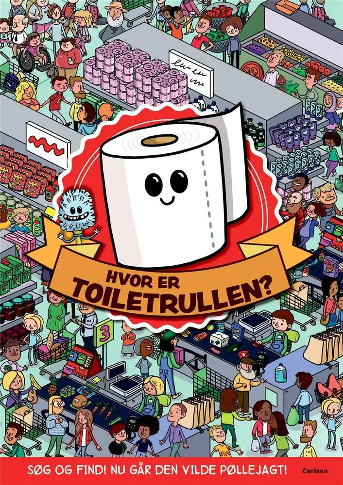 Billede af Hvor er toiletrullen?