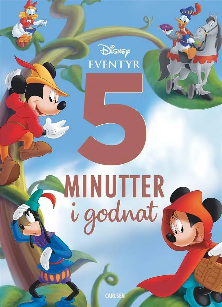 Se Fem Minutter I Godnat - Disney Eventyr - Disney - Bog hos Legekæden