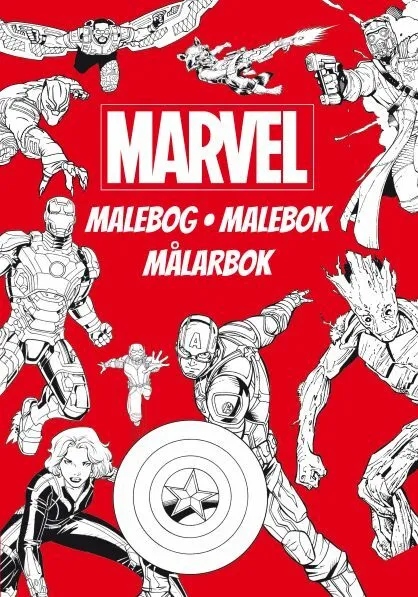 Billede af Marvel - Malebog