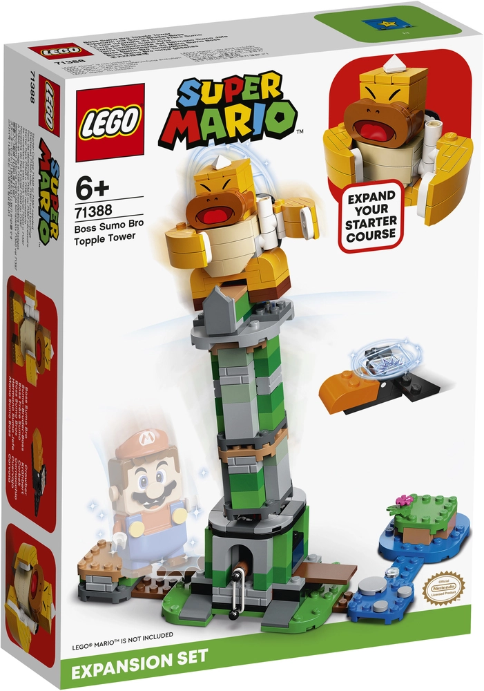 Se 71388 LEGO Super Mario Sumo Bro-bossens væltetårn udvidelsessæt hos Legekæden
