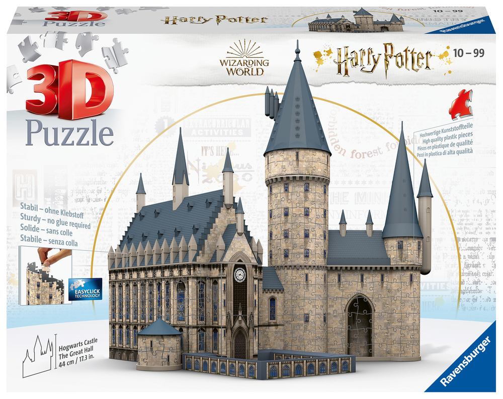 Billede af 3D Puzzle Hogwarts Castle Harry Potter 540 brikker