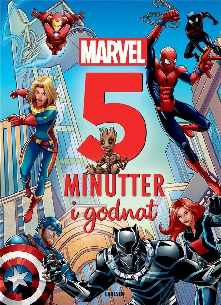 Billede af Fem minutter i godnat - Marvel