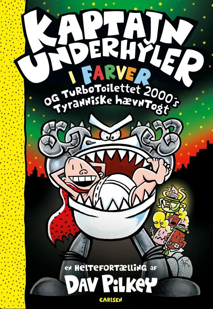 Se Kaptajn Underhyler I Farver 11 - Turbo-toilettet - Dav Pilkey - Bog hos Legekæden