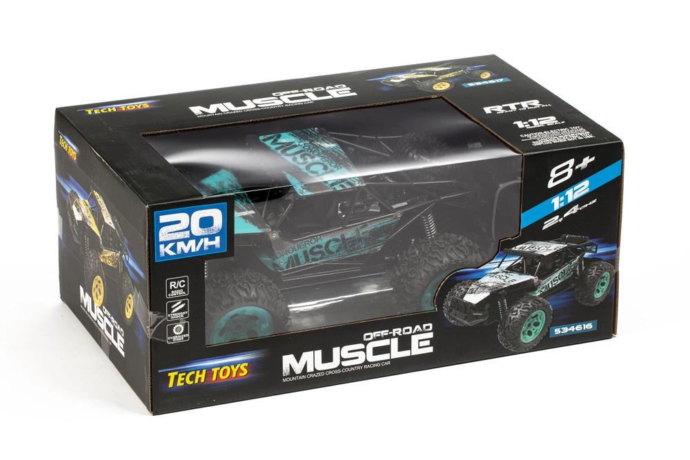 RC muscle off-road turquoise