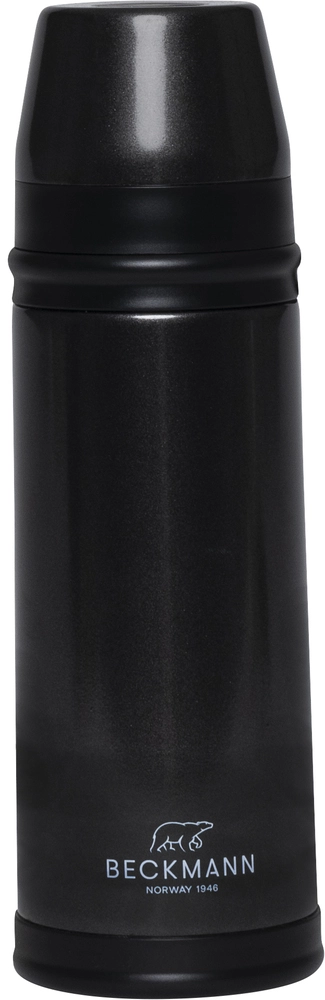 Billede af Termoflaske Beckmann sort 400 ml m/låsemekanisme
