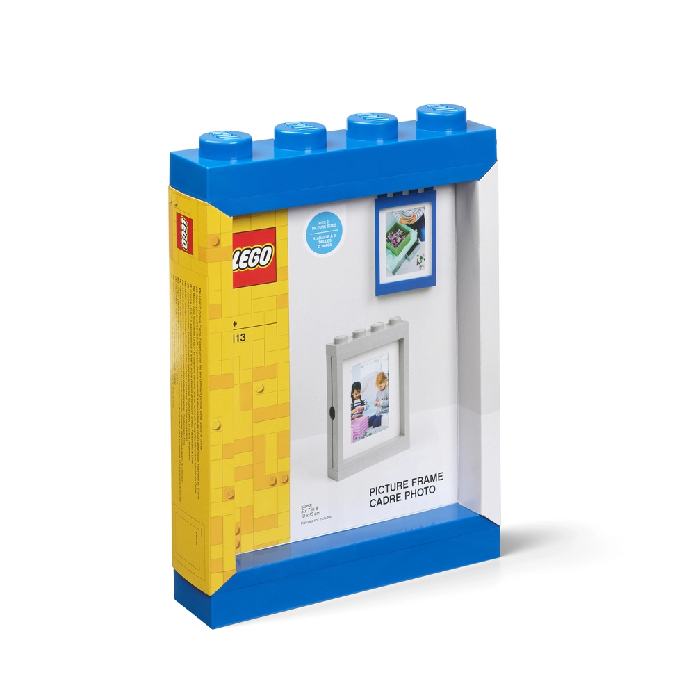 Se LEGO ramme blå hos Legekæden