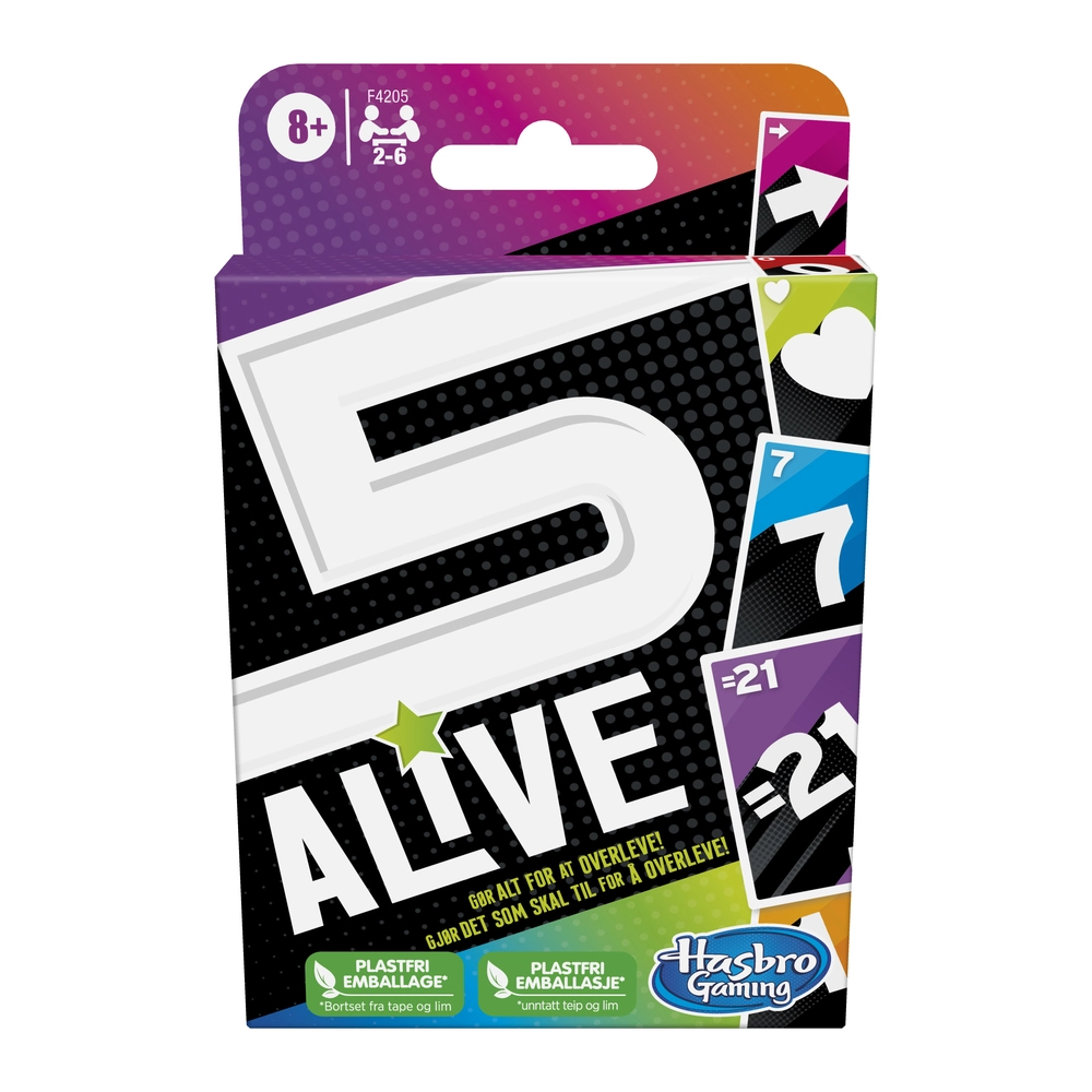 Se 5 Alive Kortspil hos Legekæden