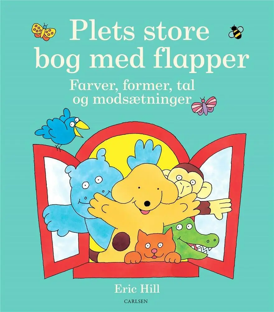 Plets store bog med flapper