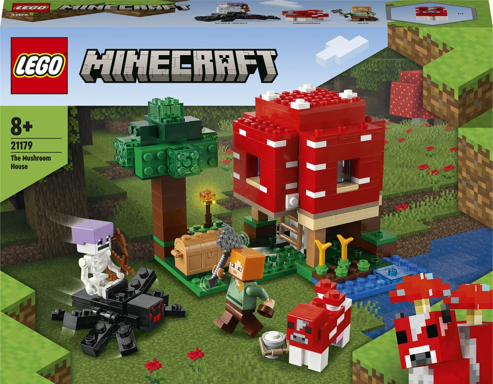 Billede af 21179 LEGO Minecraft Svampehuset hos Legekæden