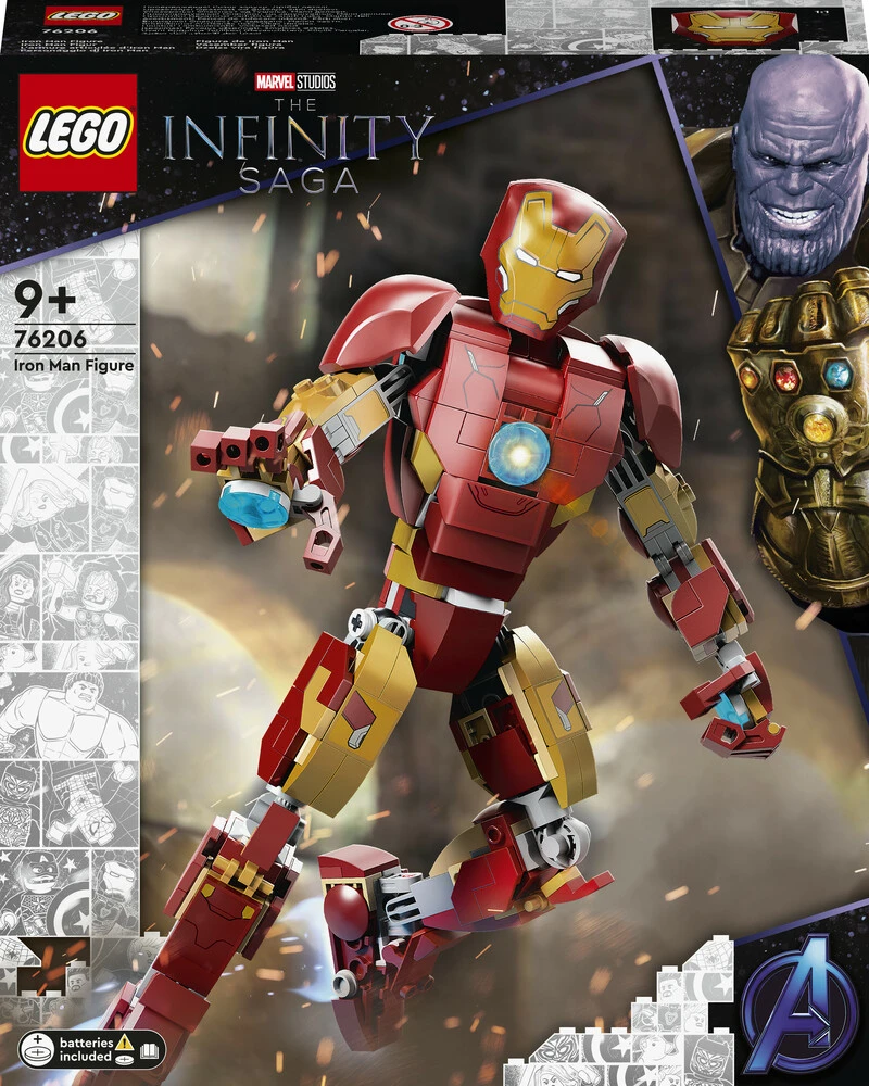 Billede af 76206 LEGO Super Heroes Iron Man-figur
