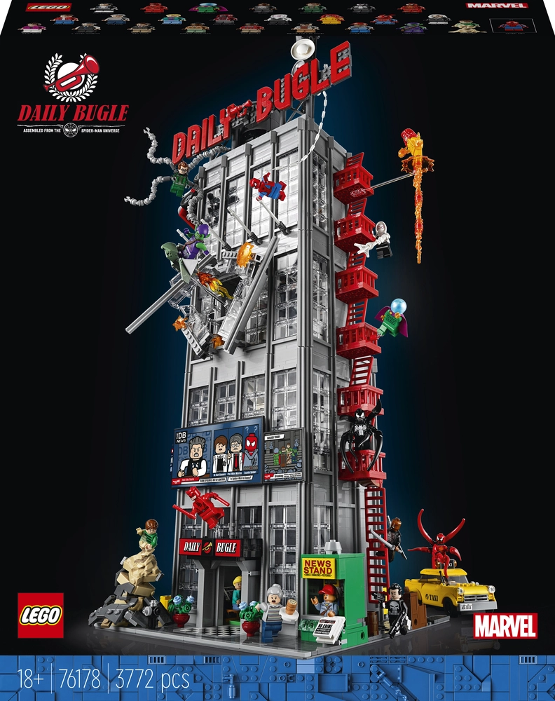 Se Lego Marvel - Daily Bugle - 76178 hos Legekæden