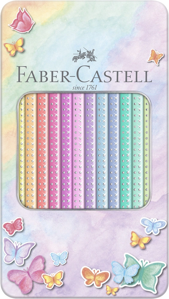 Billede af Farveblyant Faber-Castell sparkle 12