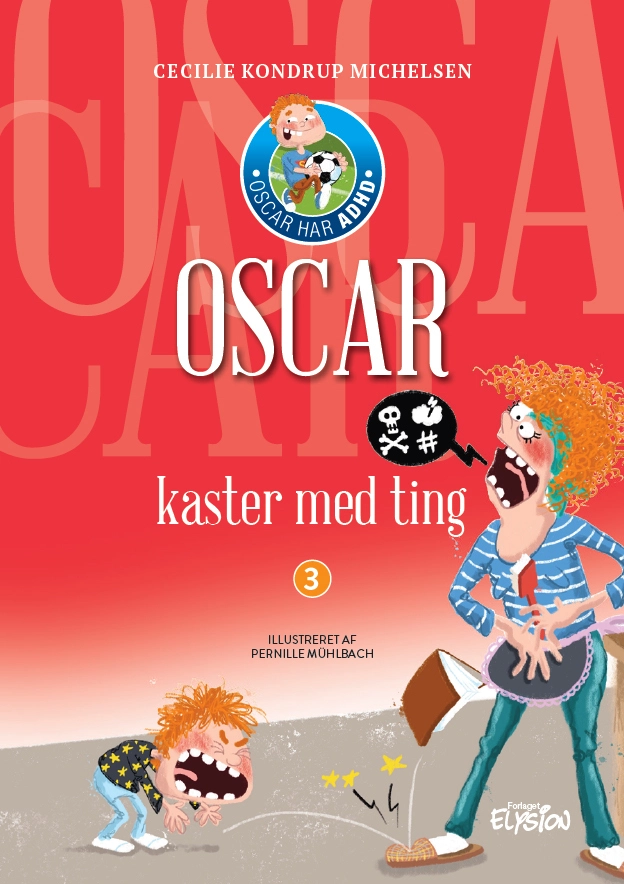 Billede af Oscar kaster med ting