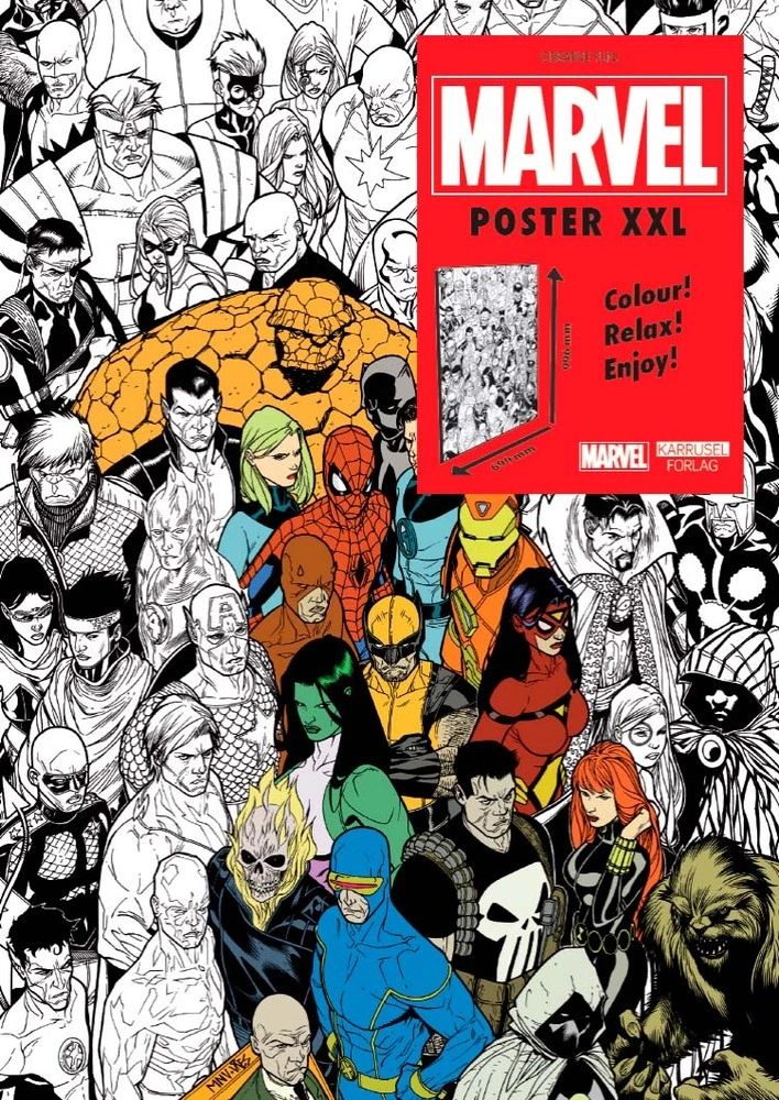 Billede af Marvel - XXL-poster
