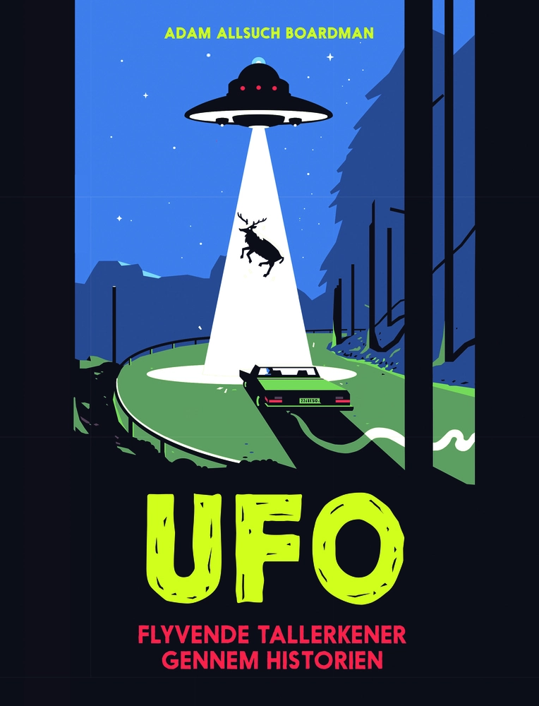Billede af UFO - flyvende tallerkner gennem historien
