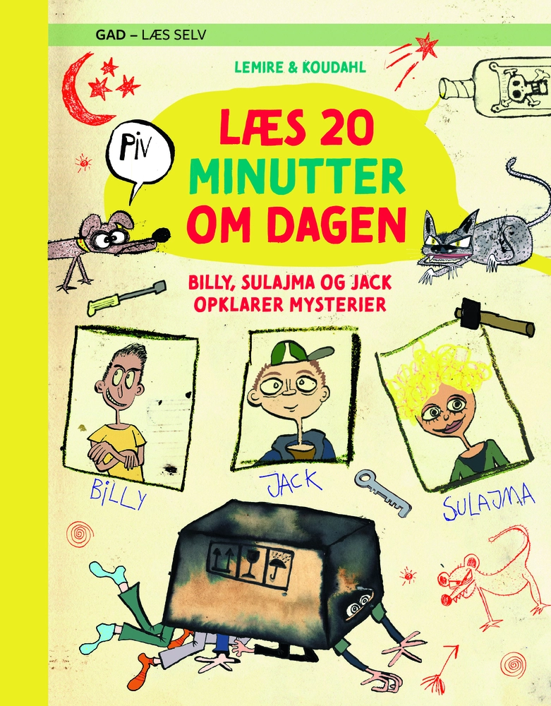 Se Læs 20 Minutter Om Dagen: Billy, Sulajma Og Jack Opklarer Mysterier - Sabine Lemire - Bog hos Legekæden