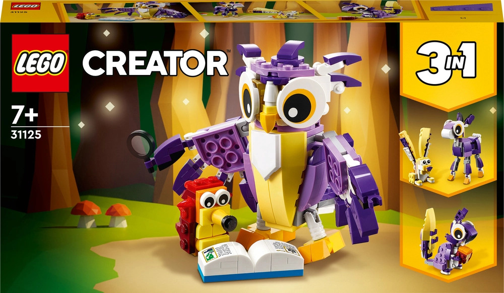 Se 31125 LEGO Creator Fantasi-Skovvæsner hos Legekæden