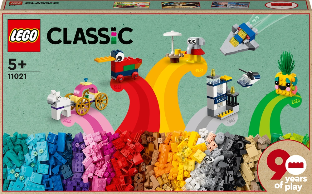 Billede af 11021 LEGO Classic 90 År Med Leg