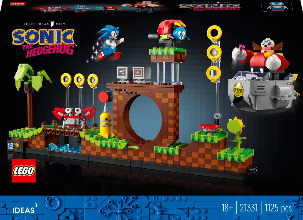 Se Lego Ideas - Sonic The Hedgehog - Green Hill Zone - 21331 hos Legekæden