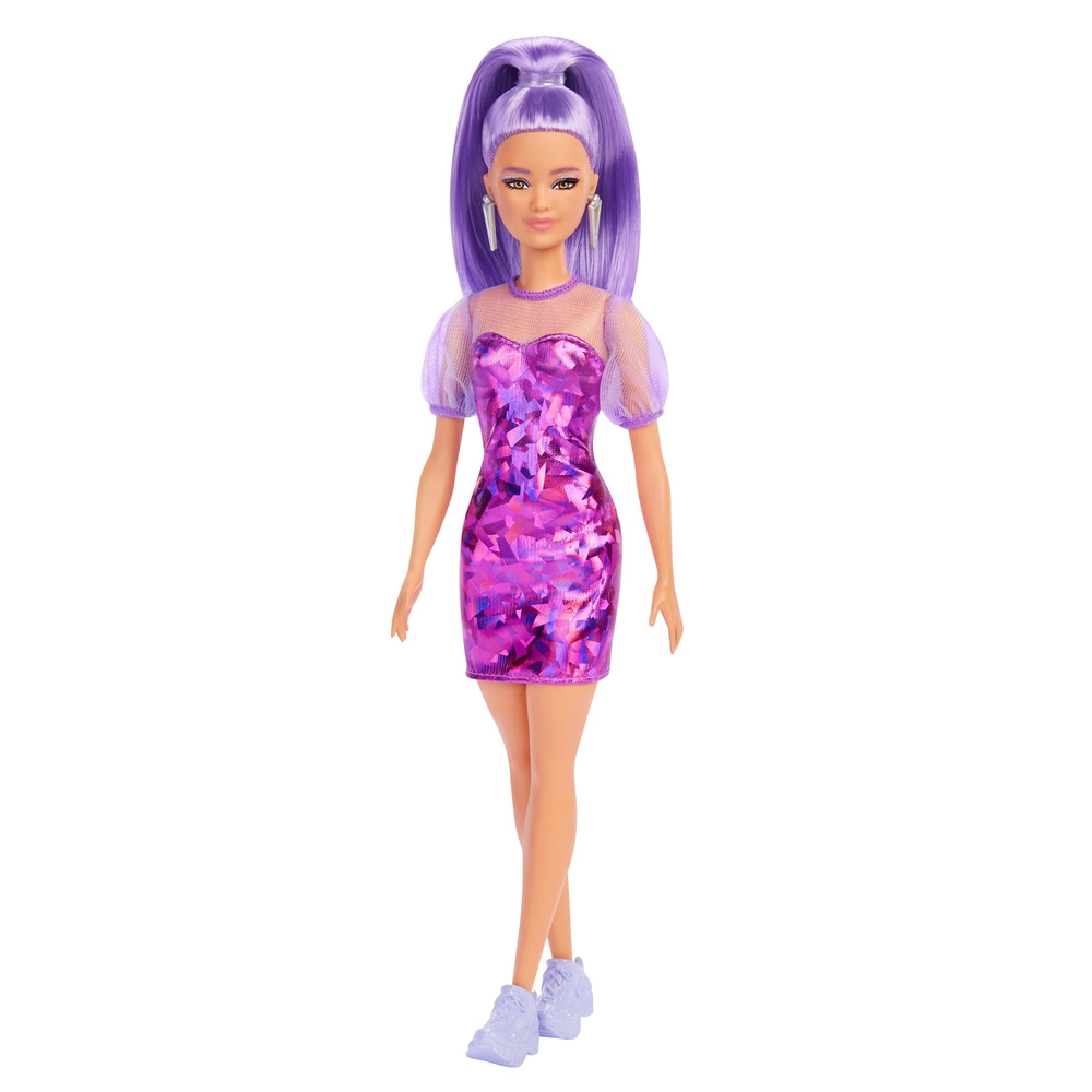 Se Barbie Fashionista dukke lilla hos Legekæden