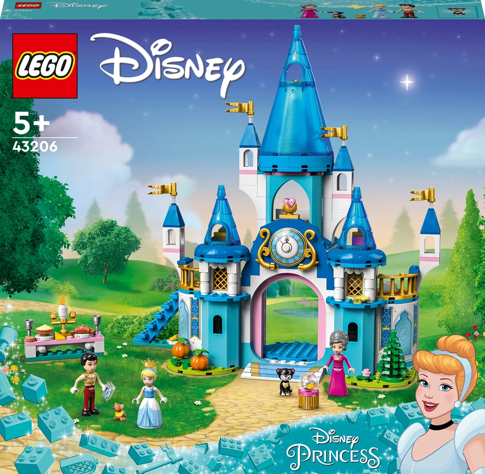 Billede af 43206 LEGO Disney Princess Askepot Og Prinsens Slot hos Legekæden