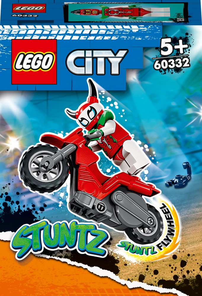 Billede af 60332 LEGO City Stuntz Dumdristig Skorpion-Stuntmotorcykel