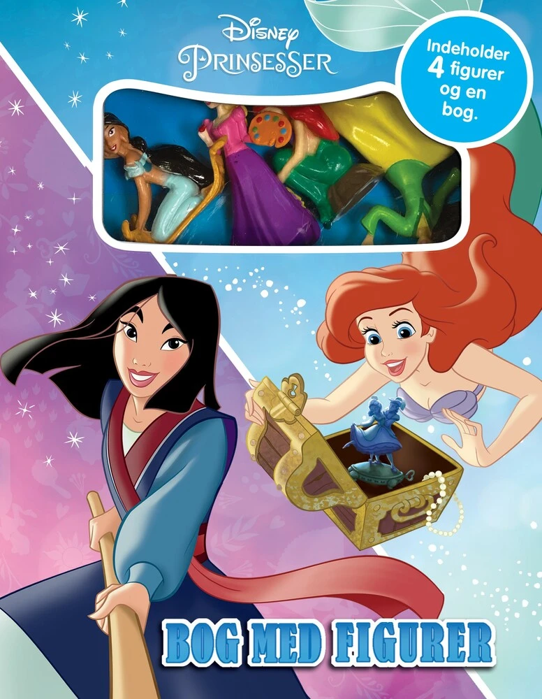 Billede af Disney Prinsesser - Bog med figurer
