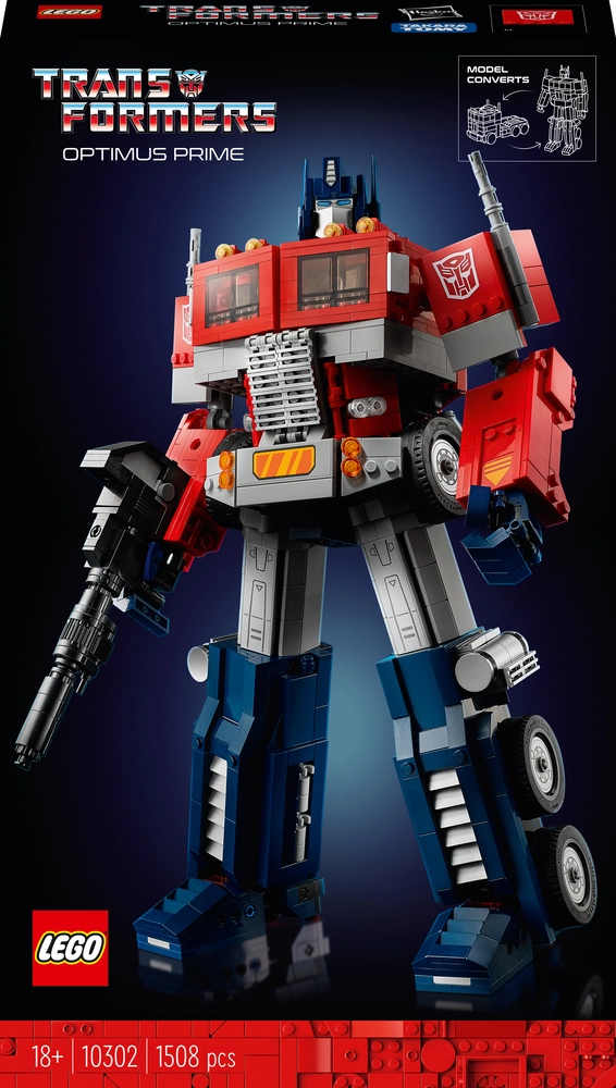 Billede af 10302 LEGO Icons Optimus Prime hos Legekæden