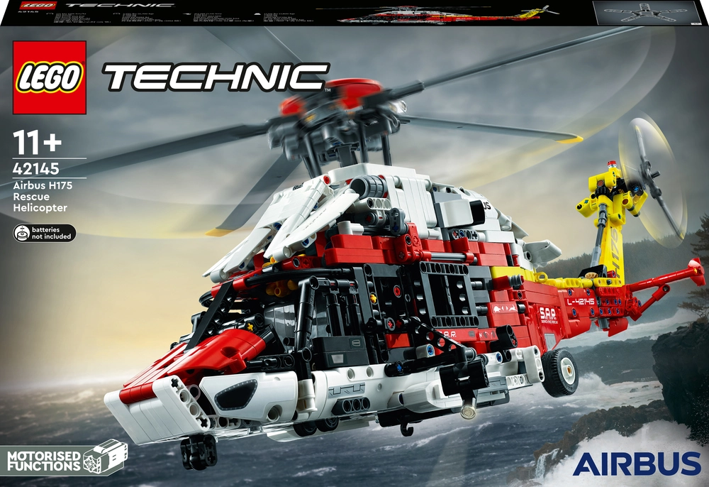 Se LEGO Technic Airbus H175 redningshelikopter hos Legekæden