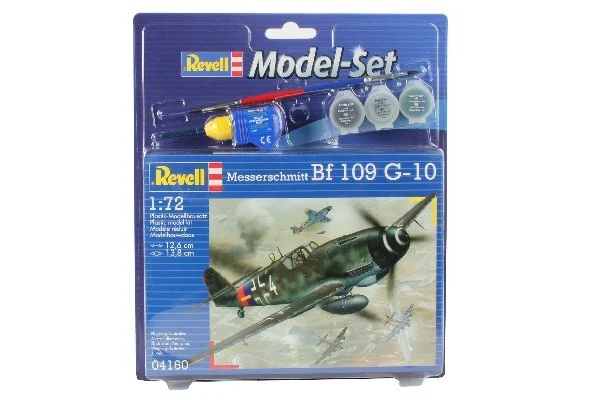 Se Revell - Messerschmitt Bf-109 Modelfly - 1:48 - 64160 hos Legekæden