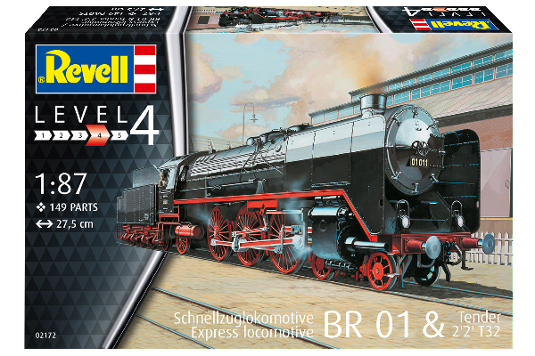 Se Revell - Br 02 & Tender 2'2't30 Tog Byggesæt - 1:87 - Level 4 - 02172 hos Legekæden