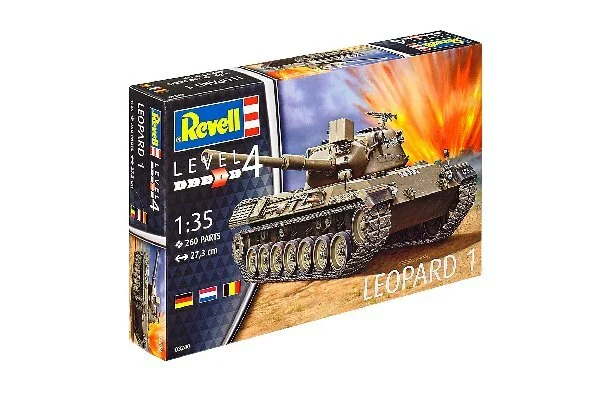 Se Revell - Leopard 1 Tank Byggesæt - 1:34 - 03240 hos Legekæden