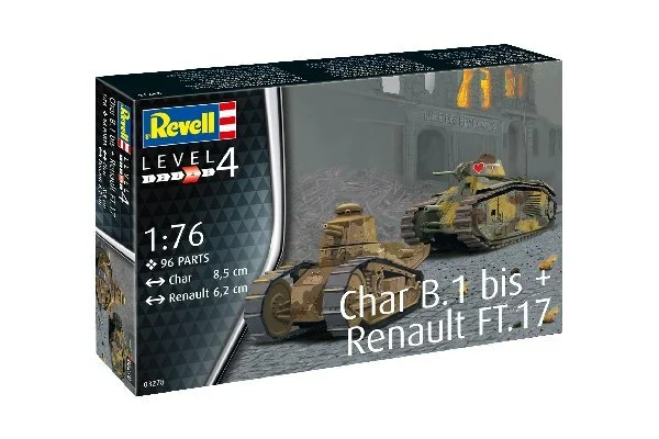 Se Char B,1 bis & Renault FT,17 hos Legekæden