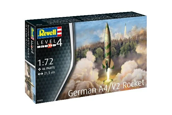 Se Revell - German A4/v2 Rocket Byggesæt - 1:72 - Level 4 - 03309 hos Legekæden