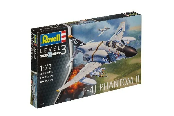 Se Revell - F-4j Phantom Ii Modelfly Byggesæt - Level 3 - 03941 hos Legekæden