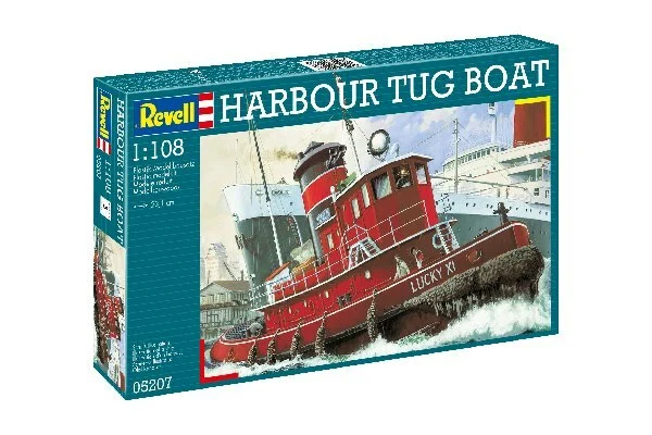 Se Revell - Harbour Tug Skib Byggesæt - 1:108 - 05207 hos Legekæden