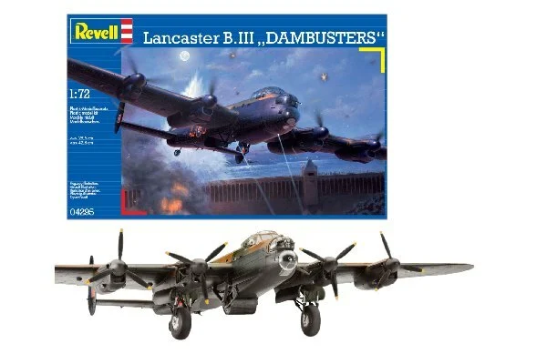 Se Revell - Lancaster B.iii Dambusters Fly Byggesæt - 1:72 - 04295 hos Legekæden