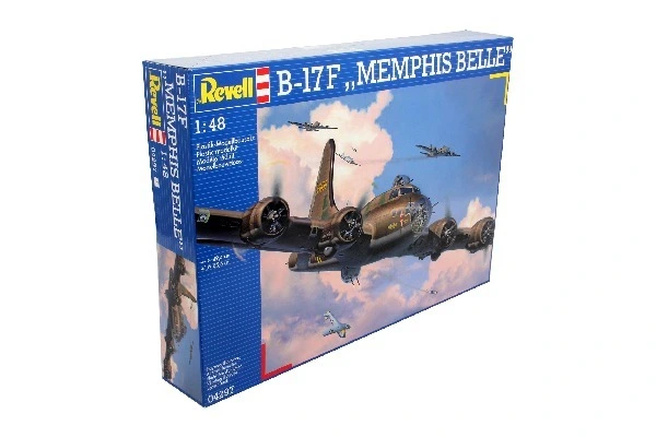 Se Revell - B-17f Memphis Belle Modelfly Byggesæt - 1:48 - 04297 hos Legekæden