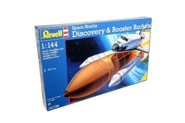 Se Revell - Space Shuttle Discovery Modelraket Byggesæt - 04736 hos Legekæden