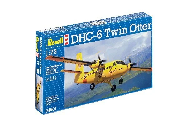 Se Revell - Dhc-6 Twin Otter Modelfly Byggesæt - 1:72 - 04901 hos Legekæden