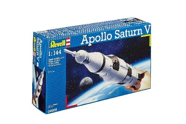 Se Revell - Apollo Saturn V Model Rumraket - 1:144 - 04909 hos Legekæden