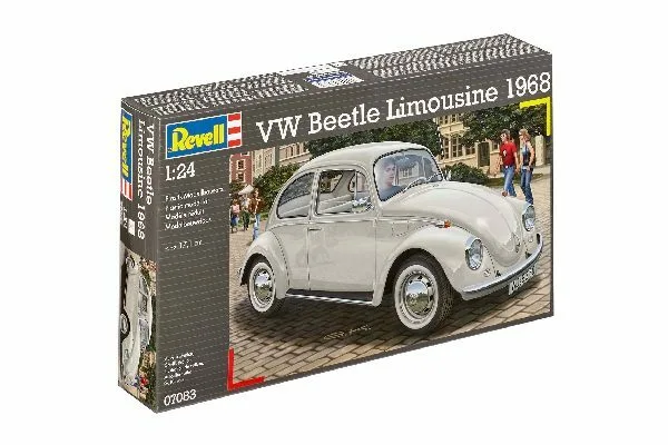Se Revell - Vw Beetle Limousine Bil Byggesæt - 1:24 - 07083 hos Legekæden