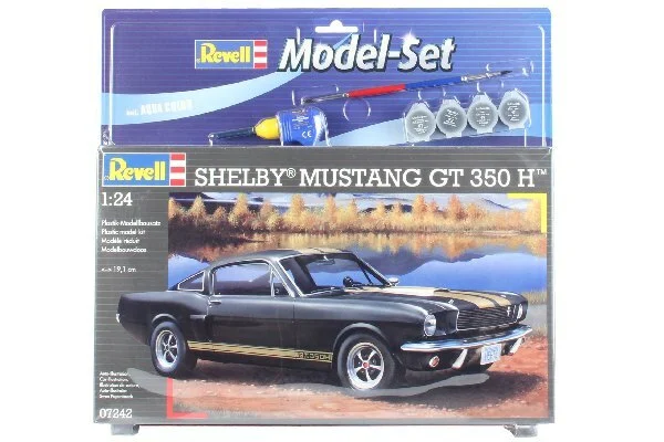 Se Revell - Shelby Mustang Gt 350 H Byggesæt Inkl. Maling - 1:24 - 67242 hos Legekæden