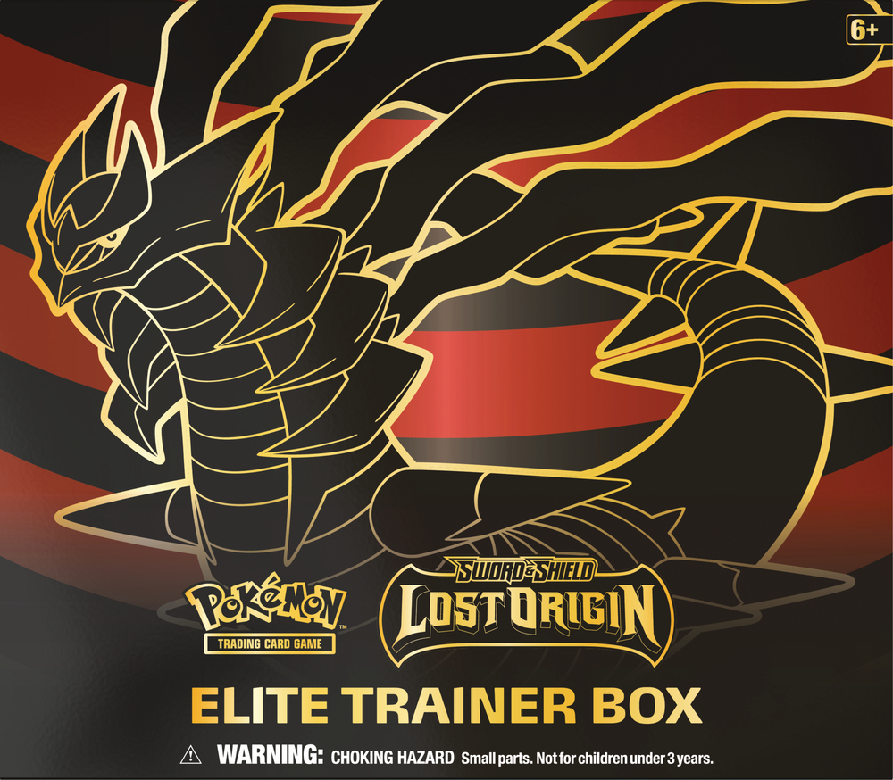 Se Pokémon Elite Trainer Box: Sword & Shield - Lost Origin hos Legekæden