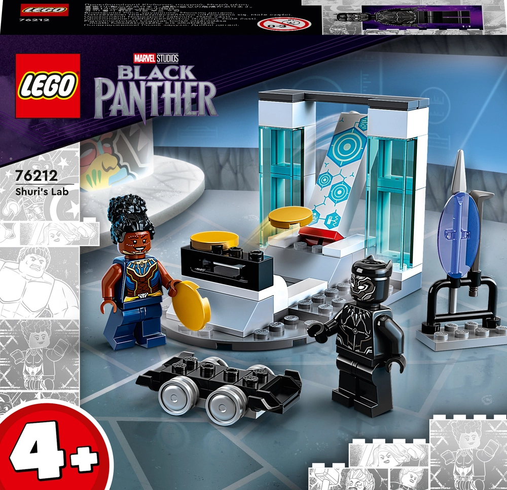 Se Lego Marvel - Black Panther - Shuris Laboratorium - 76212 hos Legekæden